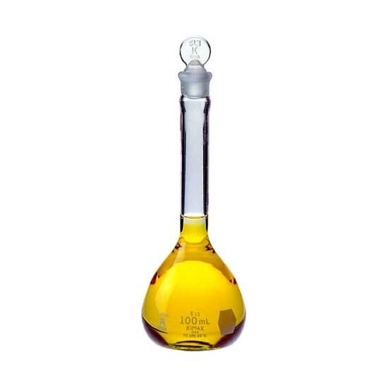 Kimble Chase KIMAX 28046-500 Borosilicate Glass Square Class A Volumetric Flask with Standard Taper Glass Stopper 500 ml Capacity 9280460000 TC Calibrated to Contain and to Deliver Kimble Chase KIMAX 28046-500 Borosilicate Glass Square Class A Volumetric Flask with Standard Taper Glass Stopper 500 ml Capacity 9280460000 TC Calibrated to Contain and to Deliver